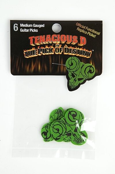open zoom image for Clayton Tenacious D Functional Guitar Picks (6-Pack), Package