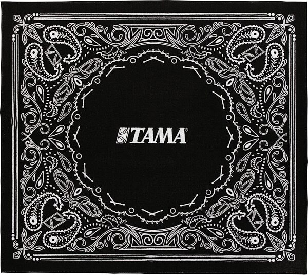 open zoom image for Tama TDRPA Paisley Pattern Drum Rug (72 X 80"), New, Action Position Back