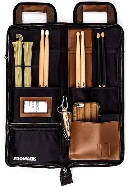 open zoom image for ProMark TDSB Transport Deluxe Drumstick Bag, New, Alt