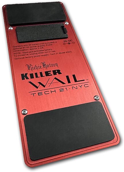 open zoom image for Tech 21 Richie Kotzen Killer Wails Wah Pedal, New, Action Position Back
