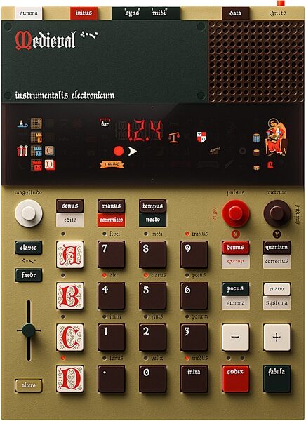 open zoom image for Teenage Engineering EP-1320 Medieval Synthesizer Workstation, New, Action Position Back