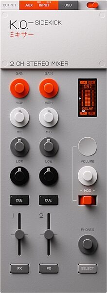 open zoom image for Teenage Engineering EP-136 K.O. Sidekick Audio Interface, Mixer, and FX Processor, New, Main