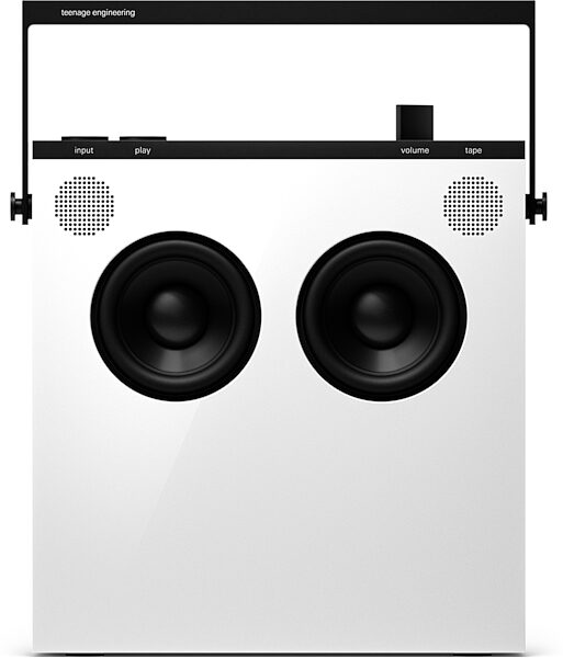 open zoom image for Teenage Engineering OB-4 "Magic Radio" Portable Speaker, White, Action Position Back