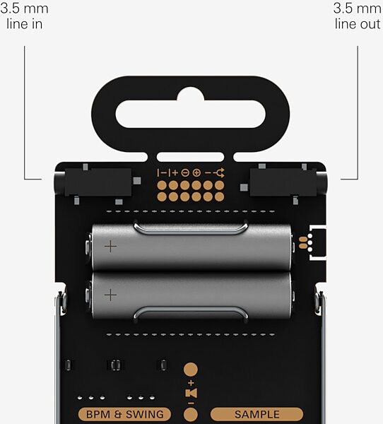 open zoom image for Teenage Engineering PO-14 Sub Pocket Operator Bass Synthesizer, New, Action Position Back