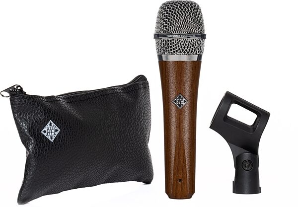 open zoom image for Telefunken M80 Supercardioid Dynamic Microphone, Cherry Wood, Bundle