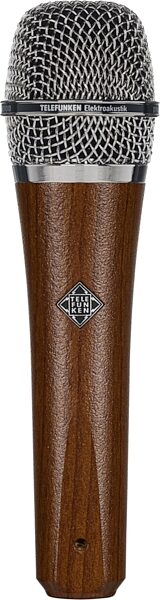 open zoom image for Telefunken M80 Supercardioid Dynamic Microphone, Cherry Wood, Front