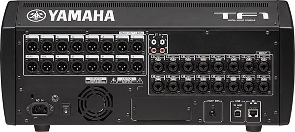 open zoom image for Yamaha TF1 Digital Mixer, New, Rear