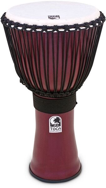 open zoom image for Toca Freestyle II Rope Tune Djembe (with Gig Bag), Main