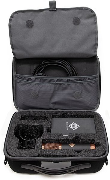 open zoom image for Telefunken TF39 Copperhead Deluxe Multi-Pattern Large-Diaphragm Condenser Microphone, New, Action Position Back