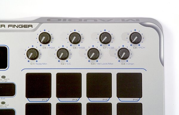 open zoom image for M-Audio Trigger Finger MIDI Controller with Pads, Knobs