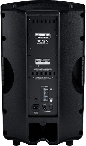 open zoom image for Mackie TH15A 2-Way Active Loudspeaker (400 Watts, 1x15 in.), Rear