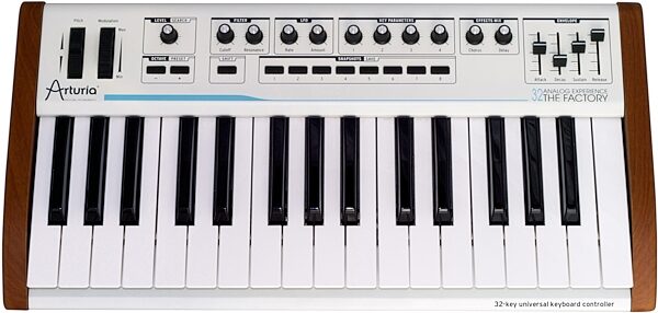 open zoom image for Arturia Analog Experience The Factory USB MIDI Keyboard Controller (32-Key), Main