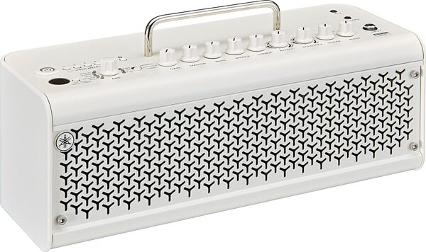 open zoom image for Yamaha THR30II Wireless Bluetooth Desktop Combo Amplifier (30 Watts, 2x3"), White, Angled Front