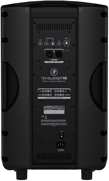 open zoom image for Mackie Thump12 Powered Loudspeaker, Back