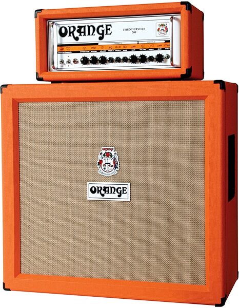 open zoom image for Orange TH200HTC Thunderverb Guitar Amplifier Head (200 Watts), Stacked with Optional Cabinet