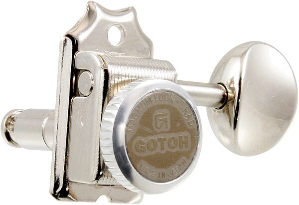 open zoom image for Allparts Gotoh SD91-MGT Locking Vintage Guitar Tuners, New, Action Position Back