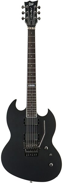 open zoom image for ESP LTD TM600 Travis Miguel Signature Electric Guitar, Black Satin