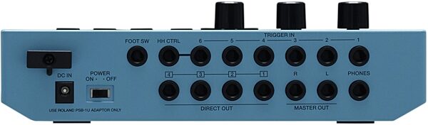 open zoom image for Roland TM-6 PRO Drum Trigger Module, Open Box (Very Good), Rear