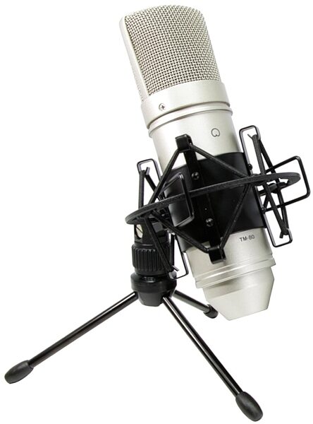 open zoom image for TASCAM TM-80 Large-Diaphragm Condenser Microphone, New, Main