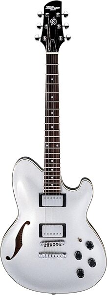 open zoom image for Ibanez TM71 Artcore Talman Semi-Hollow Electric Guitar, Silver