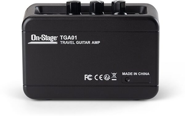open zoom image for On-Stage TGA01 Travel Electric Guitar Amplifier, New, Main Back