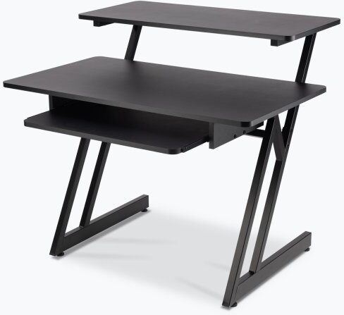 open zoom image for On-Stage WS7500 Wood Workstation, Black, Black 2