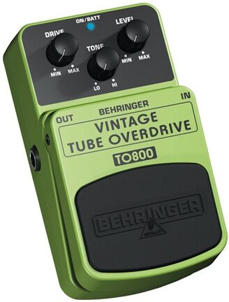open zoom image for Behringer TO800 Vintage Tube Overdrive Pedal, Left