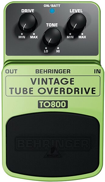open zoom image for Behringer TO800 Vintage Tube Overdrive Pedal, Main