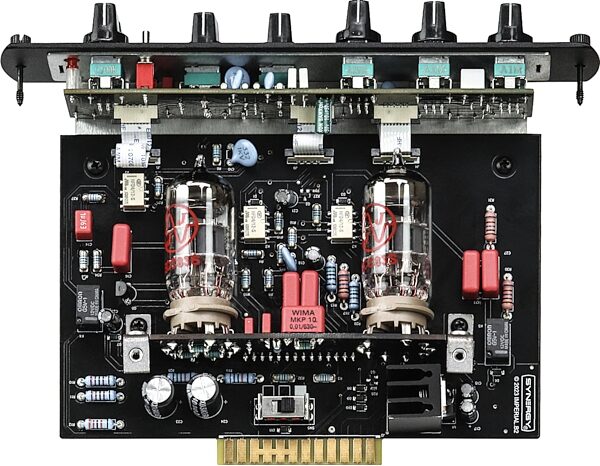 open zoom image for Synergy Tone King Imperial Tube Preamp Module with Tremolo, New, Action Position Back