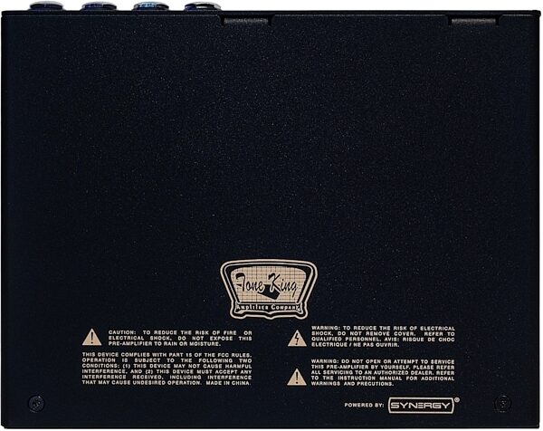 open zoom image for Tone King Imperial All-Tube Preamp Pedal with IR and MIDI, New, Action Position Back