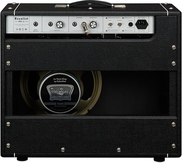 open zoom image for Tone King Royalist MKIII All-Tube Guitar Combo Amplifier (40 Watts, 1x12"), New, Action Position Back