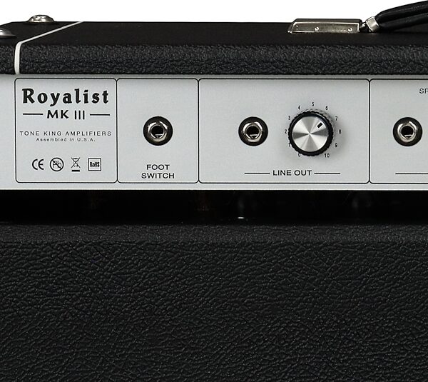 open zoom image for Tone King Royalist MKIII All-Tube Guitar Combo Amplifier (40 Watts, 1x12"), New, Action Position Back