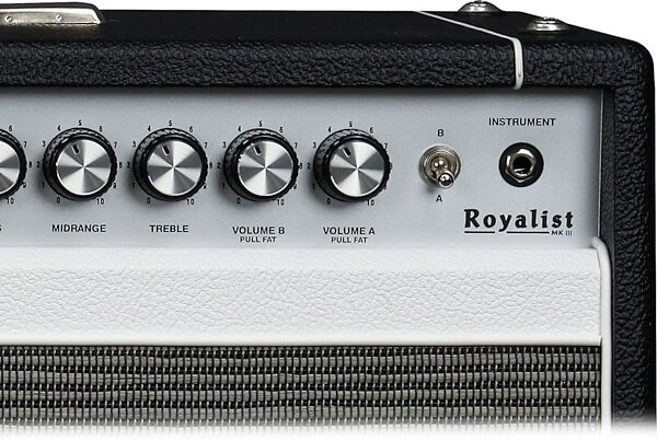 open zoom image for Tone King Royalist MKIII All-Tube Guitar Combo Amplifier (40 Watts, 1x12"), New, Action Position Back
