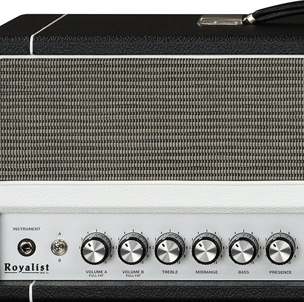 open zoom image for Tone King Royalist MKIII All-Tube Guitar Amplifier Head (40 Watts), New, Action Position Back
