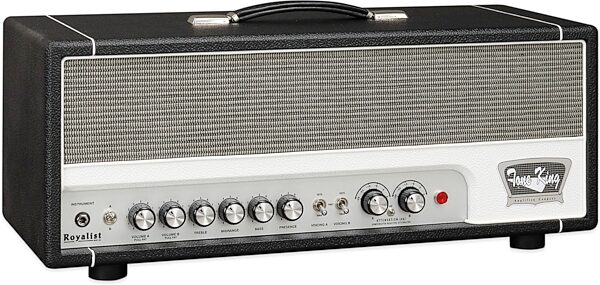 open zoom image for Tone King Royalist MKIII All-Tube Guitar Amplifier Head (40 Watts), New, Action Position Back