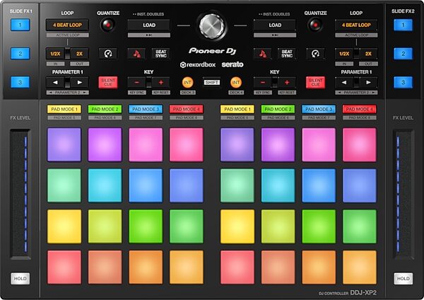 open zoom image for Pioneer DJ DDJ-XP2 DJ Sub Controller for Rekordbox DJ and Serato DJ, New, Action Position Back