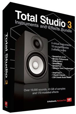 open zoom image for IK Multimedia Total Studio 3 Music Software Bundle, Main