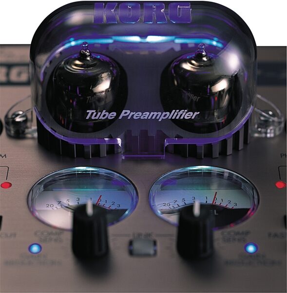 open zoom image for Korg TP2 Desktop Tube Compressor and Microphone Preamp, Tubes