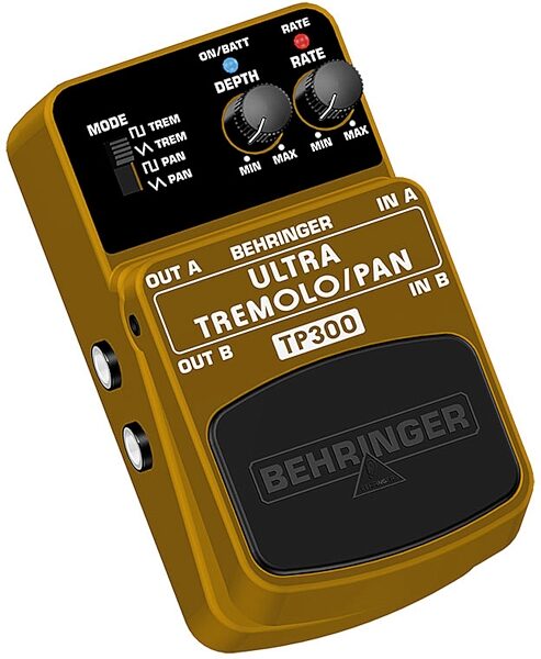 open zoom image for Behringer TP300 Ultra Tremolo Panner Pedal, Main
