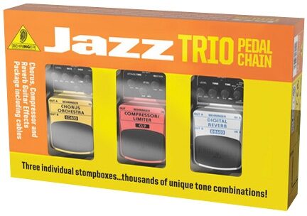 open zoom image for Behringer TPK984 Jazz Trio Guitar Pedal Package, Main