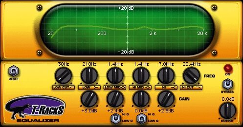 open zoom image for IK Multimedia StealthPlug Guitar/Bass USB Audio Interface Cable with Plug-Ins, T-Racks EQ Screen Shot