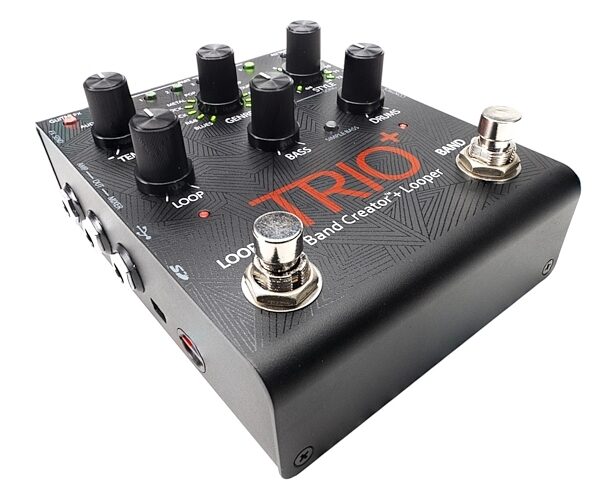 open zoom image for DigiTech Trio+ Band Creator and Looper Pedal, Black, Open Box (Very Good), Left