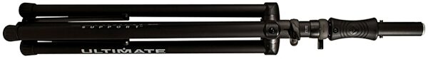 open zoom image for Ultimate Support TS-100B Air-Powered Speaker Stand, Black, Folded