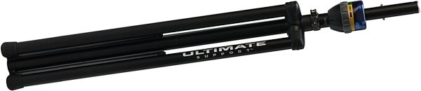 open zoom image for Ultimate Support TS-99B TeleLock Series Tall Speaker Stand, Black, Collapsed