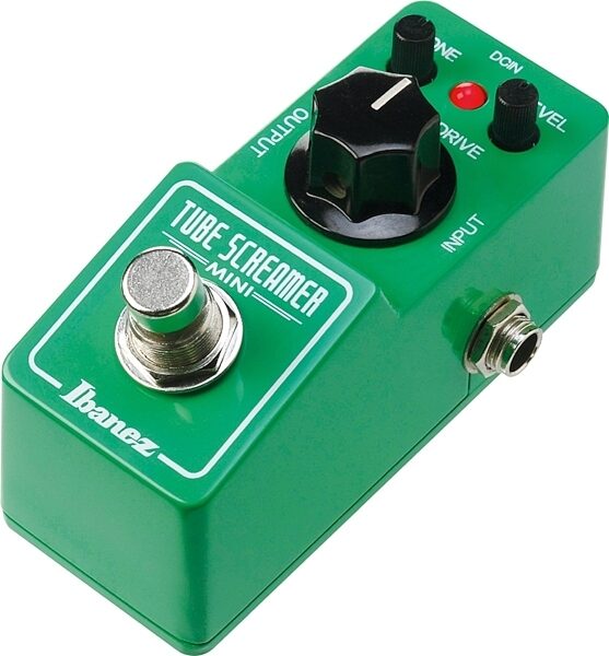 open zoom image for Ibanez Tube Screamer Mini Overdrive Pedal, New, Angle