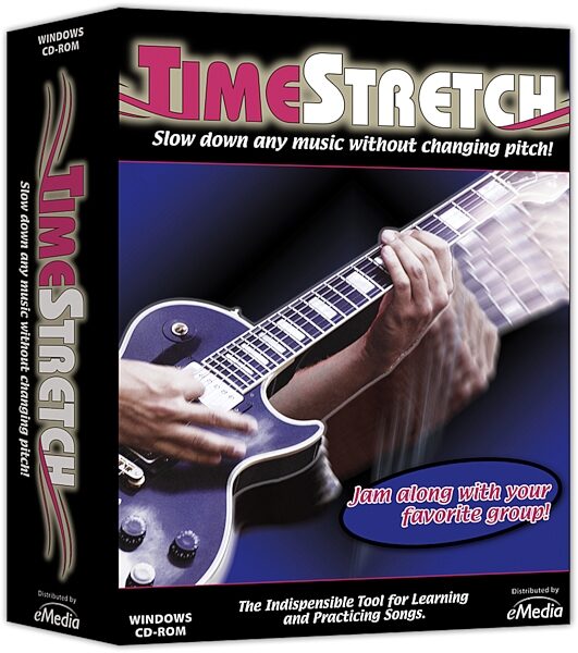 open zoom image for eMedia TimeStretch Software (Windows), Main