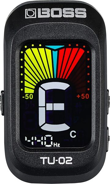 open zoom image for Boss TU-02 Clip-On Tuner, New, Action Position Back
