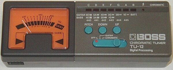 open zoom image for Boss TU-12 Chromatic Tuner, Main