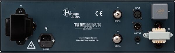 open zoom image for Heritage Audio Tubesessor All-Tube Optical Compressor, New, Action Position Back