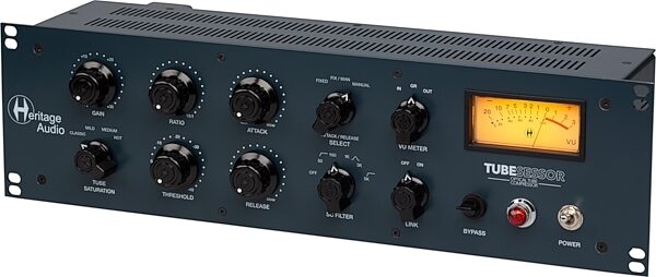 open zoom image for Heritage Audio Tubesessor All-Tube Optical Compressor, New, Action Position Front